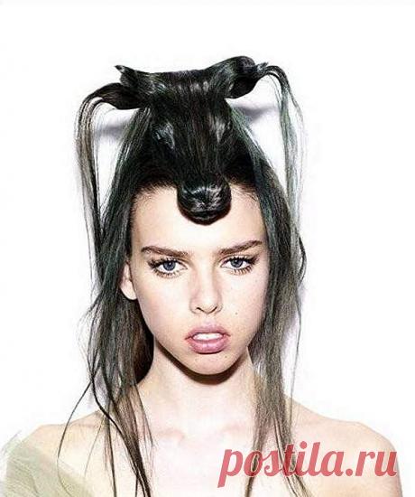 Необычные прически в виде животных от Наги Нода