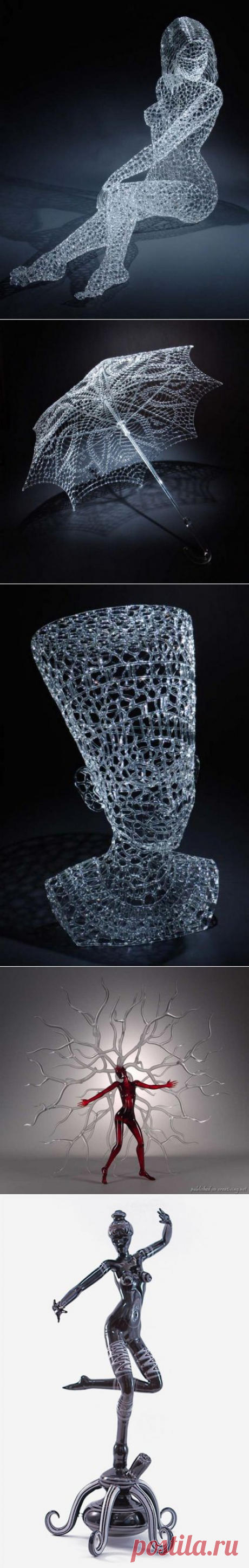 Стеклянные фантазии художника-стеклодува Роберта Микелсена | Современное искусство