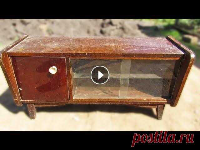 Переделка советской тумбы. Реставрация старой мебели | Restoration of Soviet furniture

макраме сова мастер класс пошаговое фото