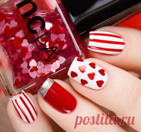 Влюблена до кончиков ногтей: 10 идей маникюра ко дню Святого Валентина