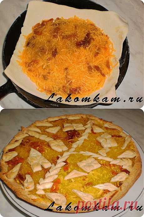Пирог с тыквой и курагой / Рецепты из полуфабрикатов / Рецепты с фото. Простые домашние рецепты на каждый день.