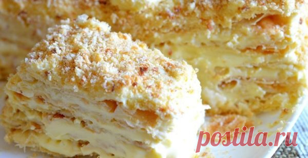Торт Наполеон Советского времени: самый вкусный классический рецепт