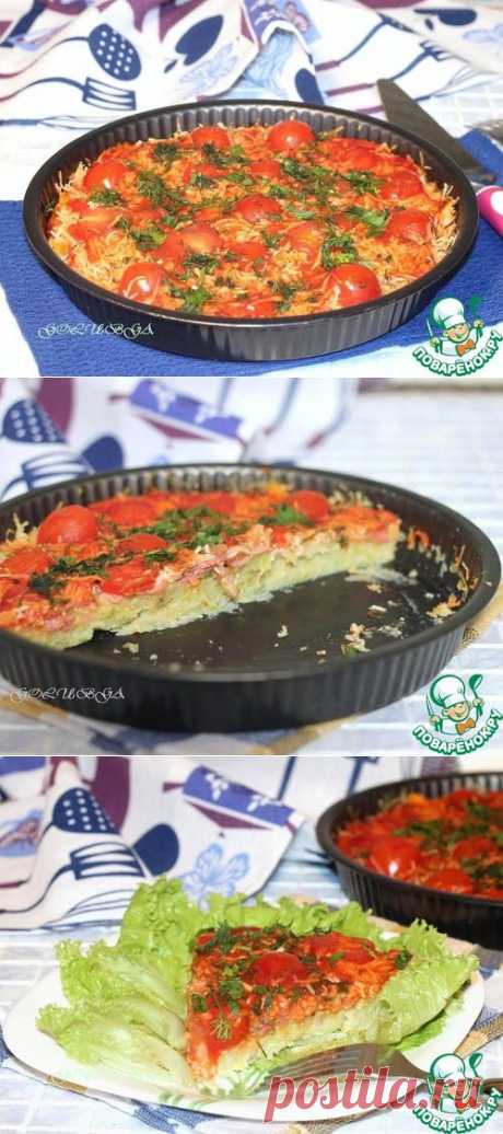 Пирог из кабачка с беконом - кулинарный рецепт