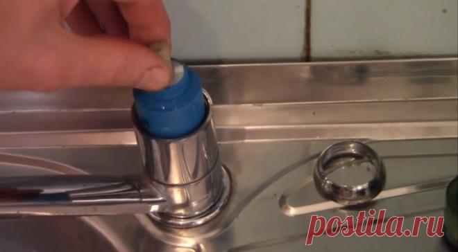Течет смеситель – устраняем проблему
