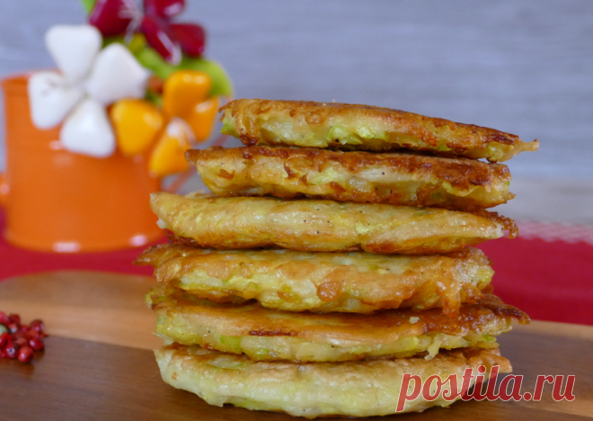Картофельно-кабачковые оладьи - пошаговый рецепт с фото. Автор рецепта Отчаянная Французская Домохозяйка 🌳 . - Cookpad