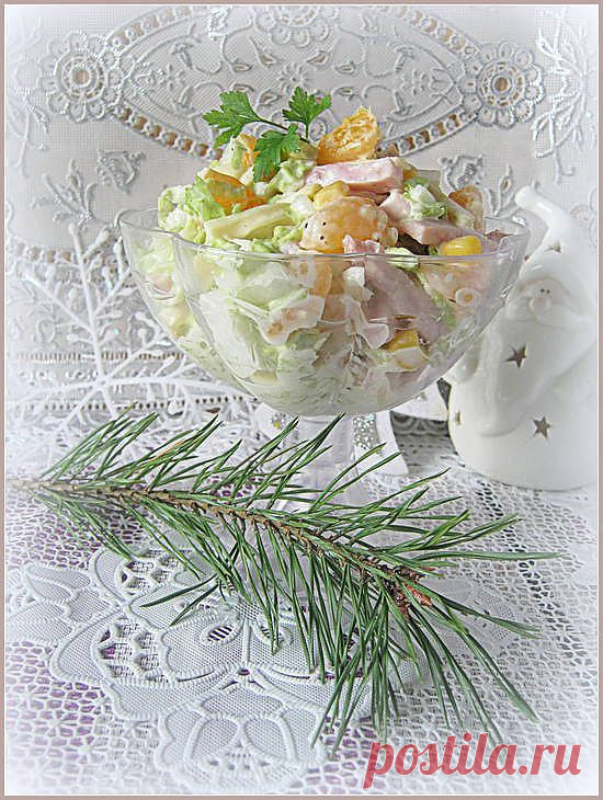 Салат "Новогодний" - простой рецепт вкусного салата!.