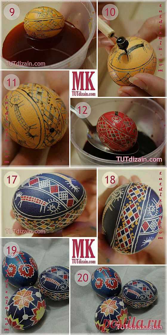 Мастер-класс по росписи пасхальных яиц