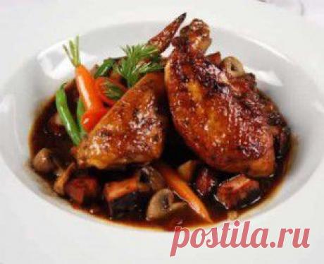 Петух в вине. | vkusnyymir