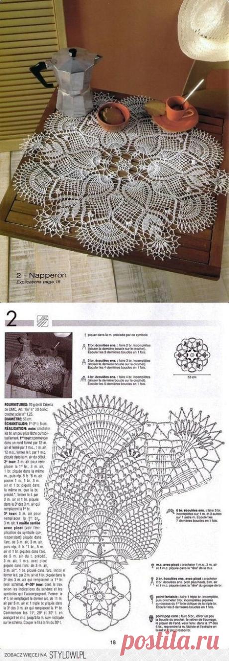 serwetka / szydełko na Stylowi.pl  |  Pinterest • Всемирный каталог идей