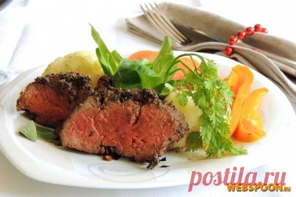 Стейк Шатобриан - рецепт блюда с фото на Webspoon.ru