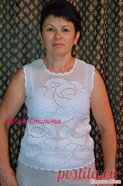 Филейные топики - Вязание - Страна Мам
