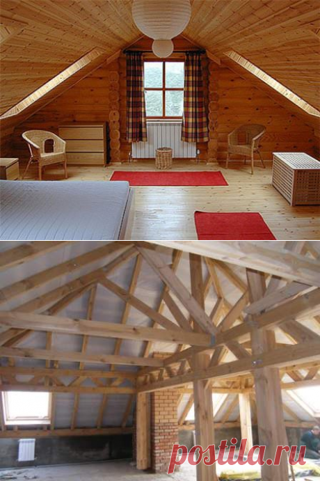 Как сделать жилой чердак на даче: этапы работы, расходы, материалы, ремонт крыши, пола, проведение коммуникаций, утепление, наружная и внутренняя отделка, обустройство