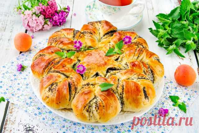 Маковый пирог рецепт с фото пошагово - 1000.menu