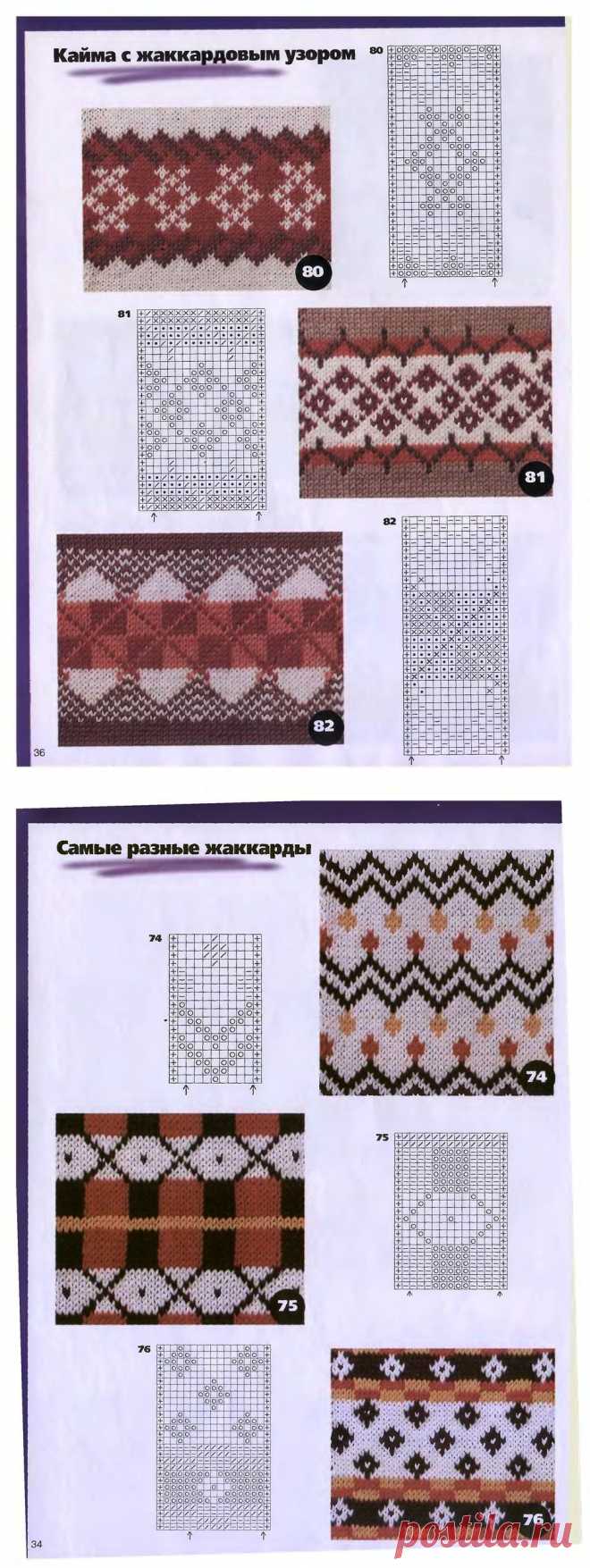 Альбом «Жаккардовые узоры. Интарсия»