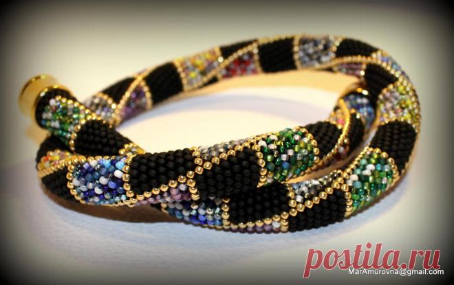Жгут "Конфетти" | biser.info - всё о бисере и бисерном творчестве
