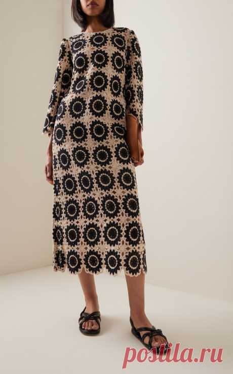 Ginger Lace Midi Dress By Zimmermann | Moda Operandi