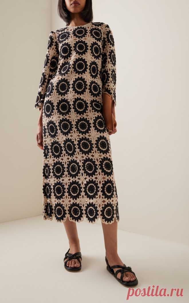Ginger Lace Midi Dress By Zimmermann | Moda Operandi
