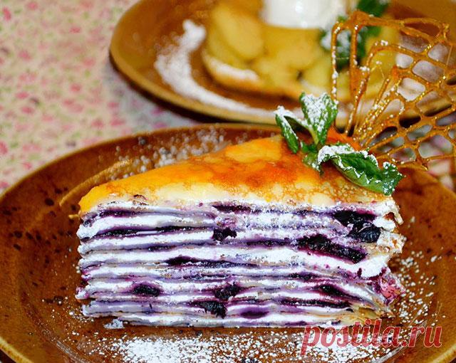 Блинный торт с вареньем — Мой садочек