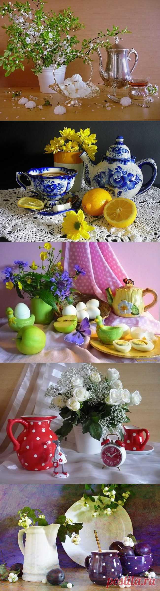 Невероятно нежные натюрморты Инны Коробовой..