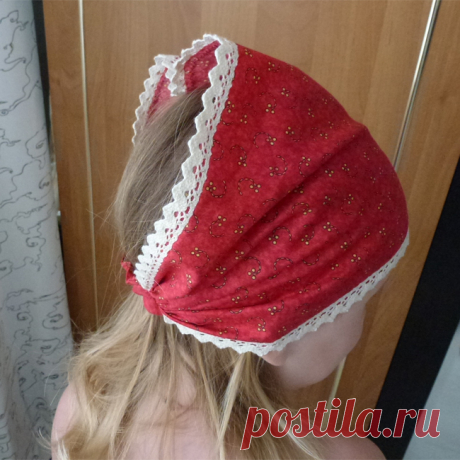 Летняя косынка | УТИЛИТАРНОЕ РУКОДЕЛИЕ