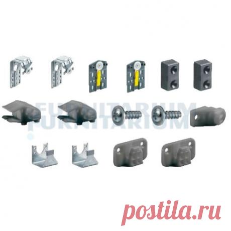 Комплект роликов TopLine M/STB 16.1 для двух дверей , для ДСП 15-19 мм, 9133612, 9133612 - купить по низкой цене (Москва)