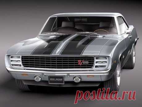 '69 Chevy Camaro Z28 / Только машины