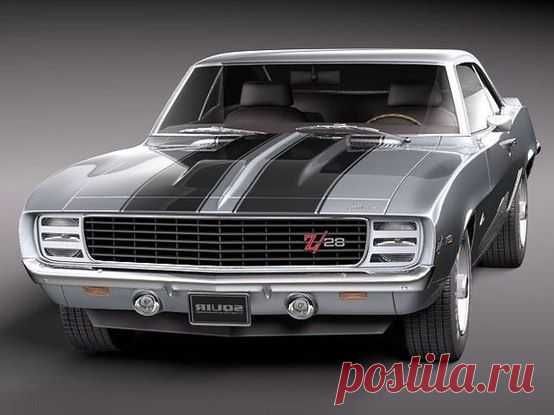 '69 Chevy Camaro Z28 / Только машины