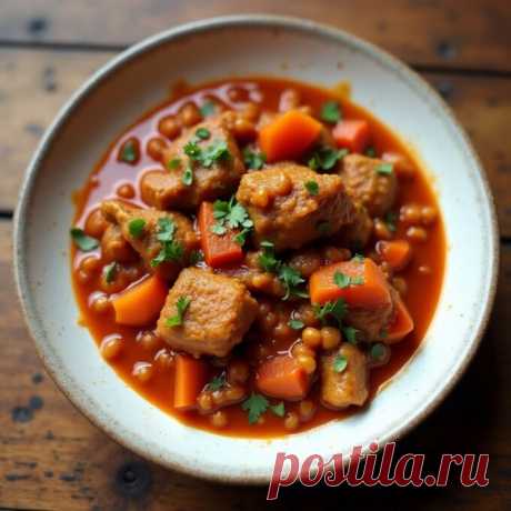 Гуляш из свинины — Пошаговый рецепт
