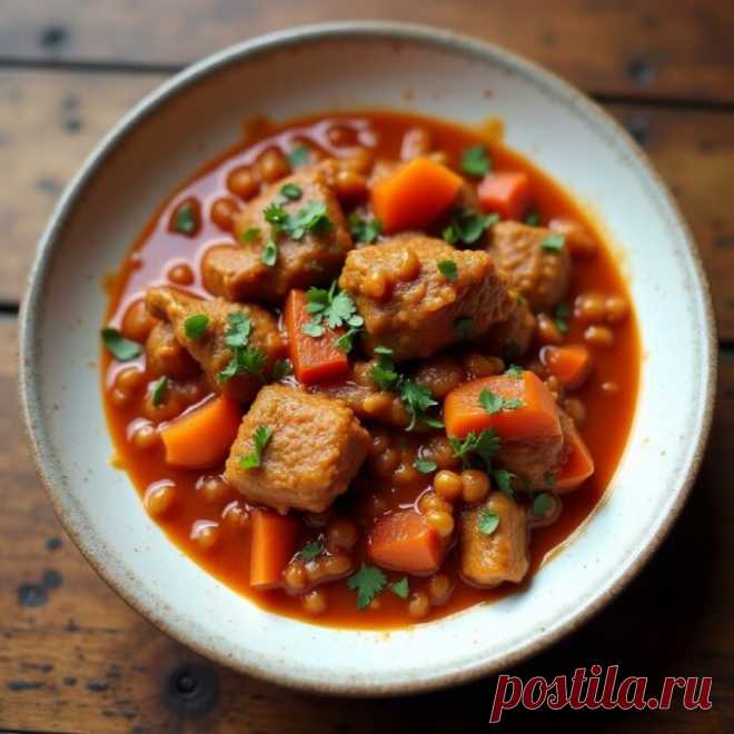 Гуляш из свинины — Пошаговый рецепт
