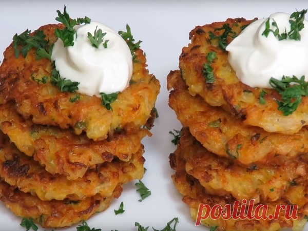 Луковые оладьи