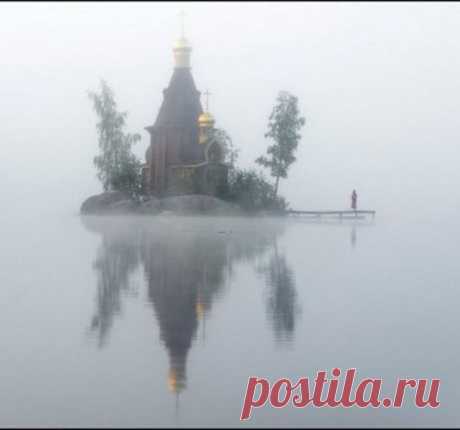 Русская церковь сказочной красоты - храм Андрея Первозванного на Вуоксе