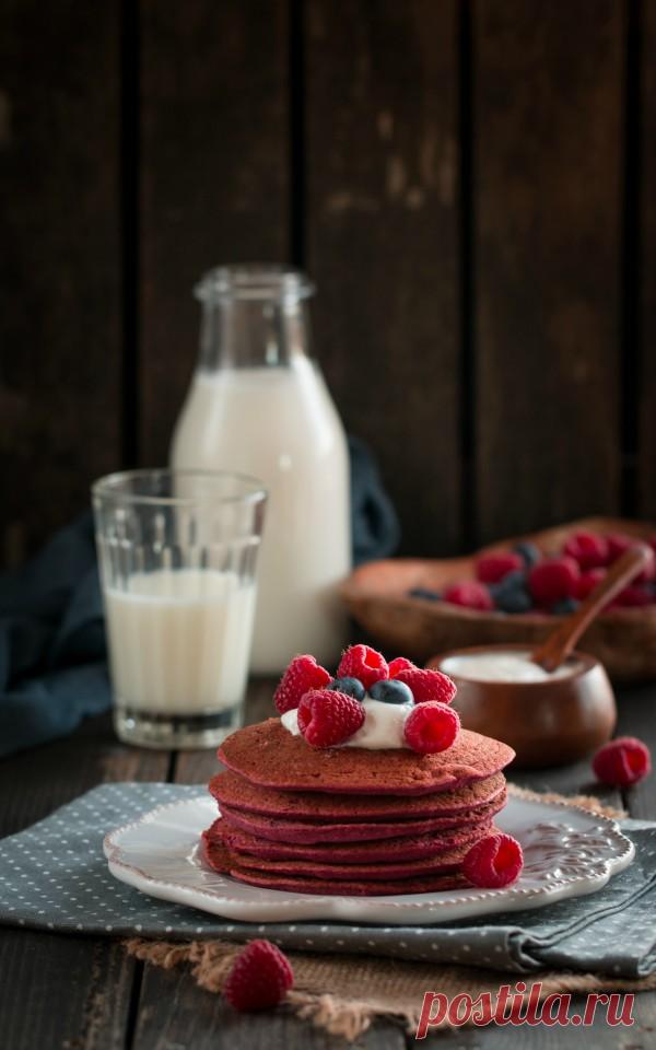 свекольные блинчики