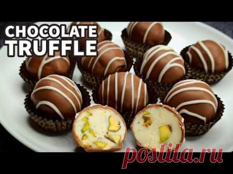 4-Ingredient Cream Cheese Truffles Recipe | Homemade Chocolate Treats