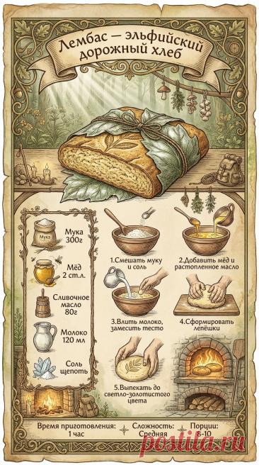 Лембас - эльфийский дорожный хлеб