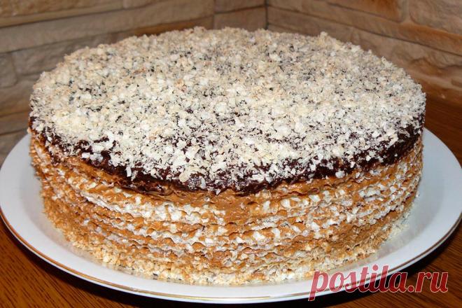 Рецепт торта из вафельных коржей