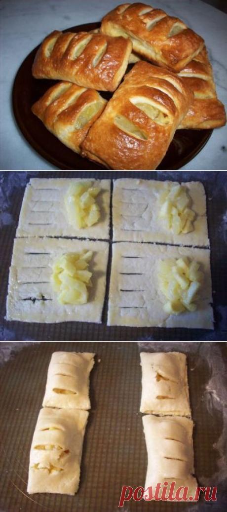 Кармашки с яблоками : Угощает Лиза