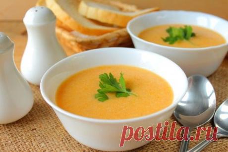 Картофельный суп-пюре с овсянкой