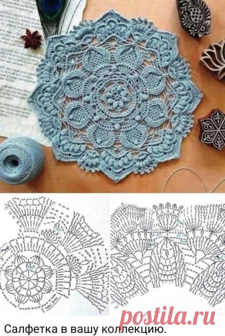 ​Самые красивые салфетки крючком Самые красивые салфетки крючкомМожно использовать как мотивы тоже.