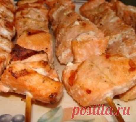Шашлык из рыбы