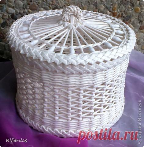 плетение из газет