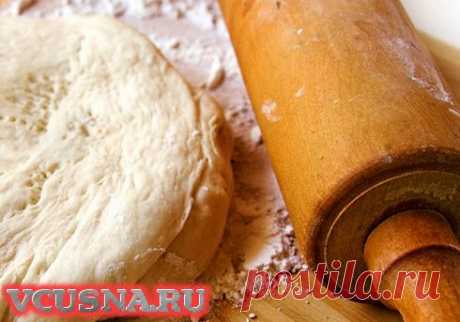 Тесто для мантов - пошаговый кулинарный рецепт VCUSNA.RU