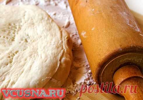 Тесто для мантов - пошаговый кулинарный рецепт VCUSNA.RU