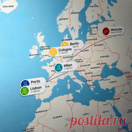 Eightydays.me - Multi-city Travels