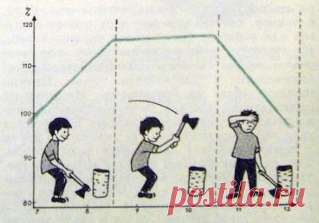 Интересные факты о работоспособности человека.