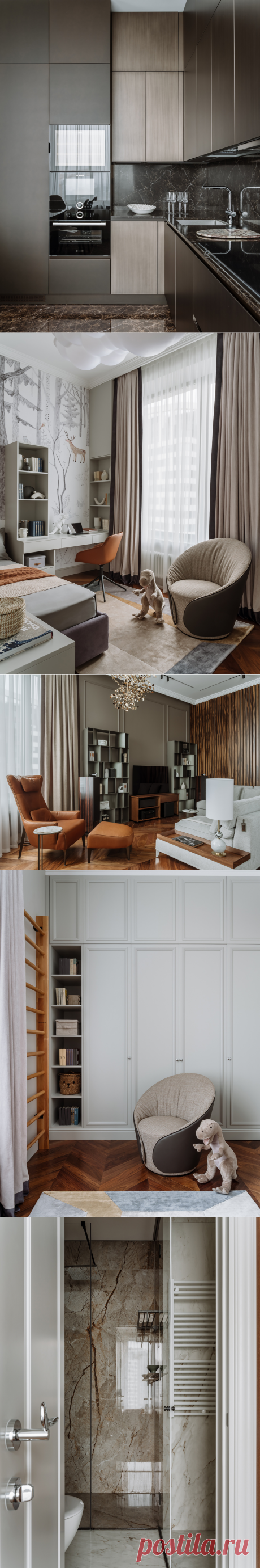 Houzz тур: Квартира 100 кв.м. с радиусной планировкой | Houzz Россия