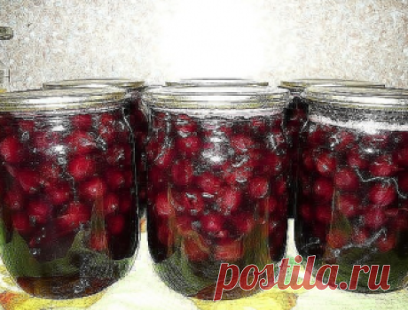 ВИШНЯ в ЖЕЛЕ - Очень ВКУСНО и КРАСИВО
Вначале нужно немного потрудиться - очистить вишню от косточек
Очищенной вишни нам нужно трёхлитровую банку (просто рецепт у меня рассчитан на такое количество ягод).
Далее-разводим в 0,5л.воды 70 г желатина, даём ему набухнуть.
Пока желатин набухает, подготовленную вишню засыпаем сахаром - его нужно взять ровно 1 кг и, доведя до кипения, кипятим 3-5 минут.
Набухший желатин нагреваем, но не кипятим,чтобы весь растворился и выливаем в к...