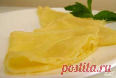 Блины в микроволновке - пошаговый кулинарный рецепт на Повар.ру