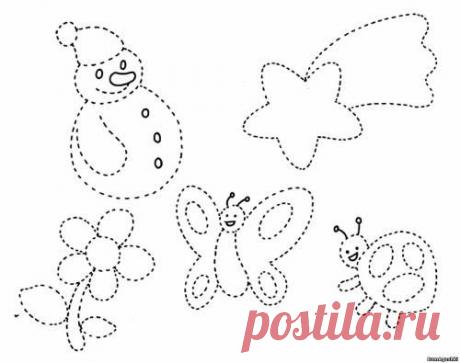 Po tochkam (2) - Соединяем по точкам - Дошкольное развитие ребенка - БумАгушки - детские раскраски и многое другое