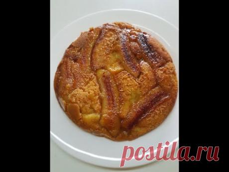 Знаменитый торт на сковороде с бананом