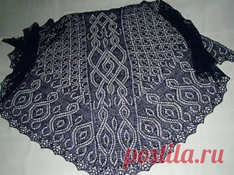 Ravelry: Tuch / shawl *Melissa* (2008-11) pattern by Birgit Freyer